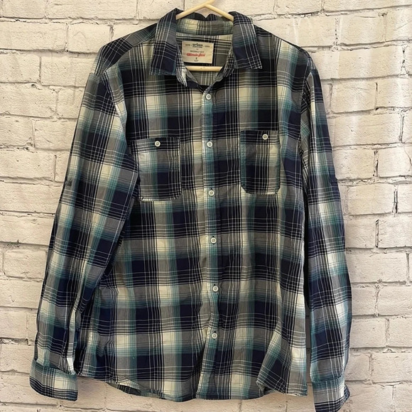 Men’s Urban Pipeline plaid dress shirt XL - Picture 1 of 3